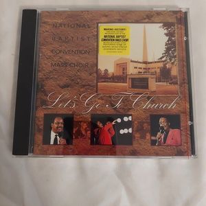 National Baptist Convention Mass Choir Let's Go to Church Gospel CD New